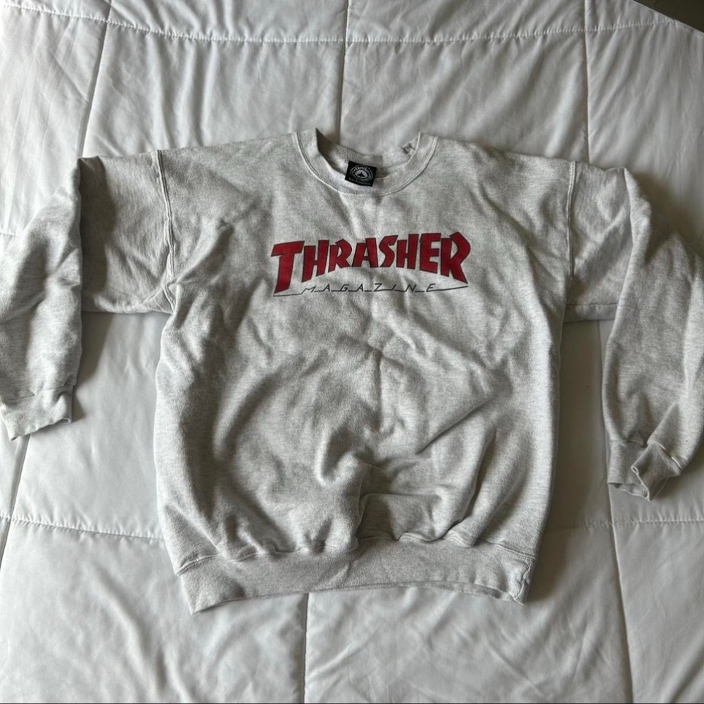 Vintage y2k  thrasher crewneck sweatshirt top   n